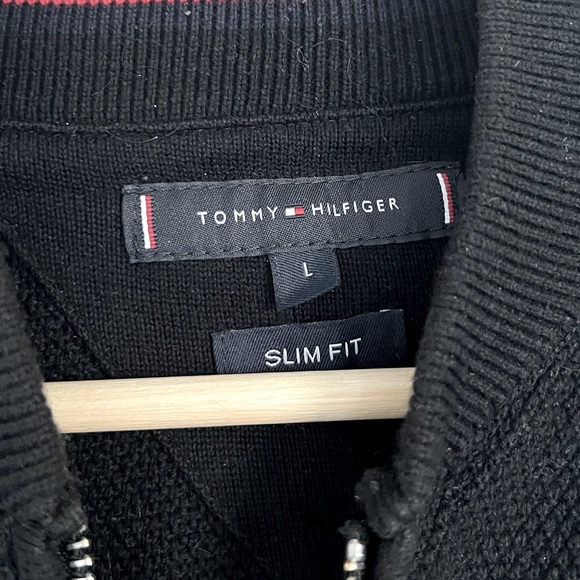 Tommy Hilfiger Cardigan zip up Large - Picture 2 of 2